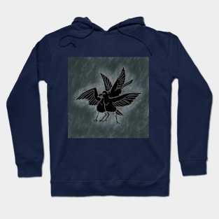 Reverse Cerberus Crow 2 Hoodie